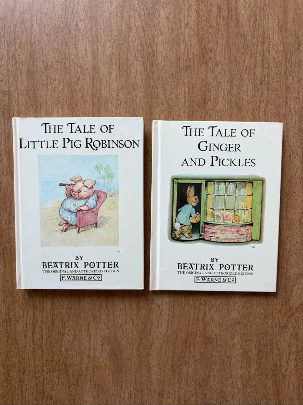 Vintage Beatrix Potter Classic Children's Book Set - Assorted Stories